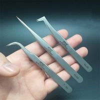 Vetus SA Series eyelash tweezers Stainless Steel fake eye lash tweezers For eyelash extension Profissional Makeup Tools pincet