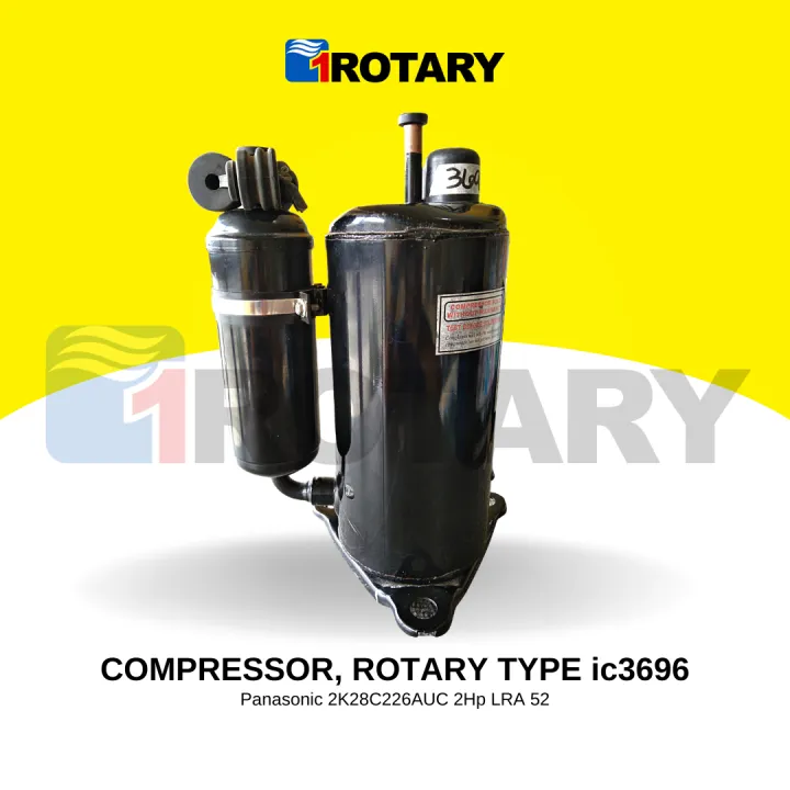 1Rotary Ref Compressor Panasonic 2K28C226AUC 2Hp LRA 52 IC3696 Lazada PH