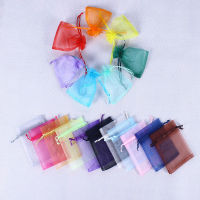 Solid color drawstring yarn bag happy candy bundle mouth mesh bag gift bag jewelry packaging bag trial packaging bag multicolor