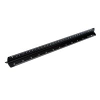 Architectural Ruler 30 Cm Aluminum Triangular Ruler Various Scales 1:20 1:25 1:50 1:75 1:100 1:125 For Architects