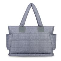 CiPU กระเป๋าผ้าอ้อม รุ่น สะพายข้าง AIRY Tote L สี Knitted Grey