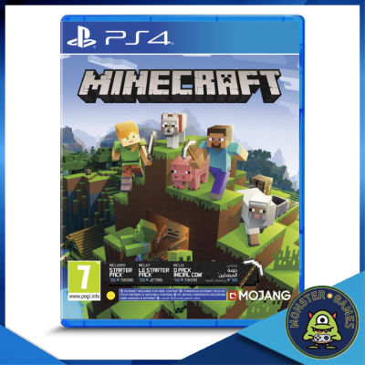 Minecraft Ps4 Game แผ่นแท้มือ1!!!!! (Minecraft Ps4)