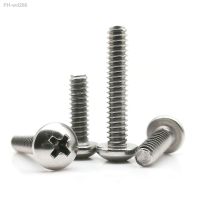 10/50pcs UNC 2 -56 4 -40 6 -32 8 -32 10 -24 12 -24 US Coarse Thread 304 Stainless Steel Cross Round Phillips Pan Head Bolt Screw