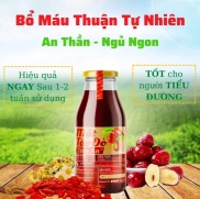 Mật Táo Đỏ Tâm An Thuần Chay Chai 250ml, Bổ Máu Tự Nhiên