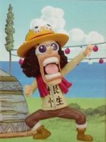 Usopp ของแท้ JP แมวทอง - WCF Banpresto [โมเดลวันพีช]