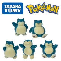 【CW】 Pokemon Anime Figure Snorlax 5 Models Different Styles Model PVC Material Doll Figures Toys Pokémon Children 39;s Birthday Gift Toy