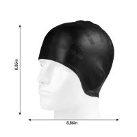 Special Offers Swimming Caps Men Women Long Hair  Ear Protect Large Natacion Badmuts Silicone Diving Hat Waterproof Swim Pool Cap