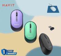 HAVIT เมาส์ไร้สาย รับประกัน1ปี Wireless Mouse เมาส์บลูทูธ MS78GT (ส่งจากไทย)