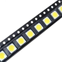 100PCS 5050 LED White LEDs High-Brightness Diodo Azul Luz 6500K SMD Light-emitting Diodes SMD 5050 White Light Diodo 18lmElectrical Circuitry Parts