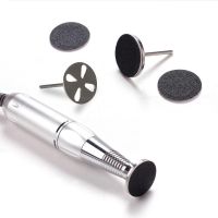 Electric Polisher Metal Disc Disk Replace Sandpaper Pad Round Selfadhesive Nail Dead Skin Removal File Callus Pedicure Rasp Tool