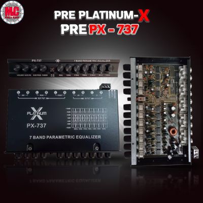 มาใหม่ ปรีแอมป์ 7 Band PLATINUM-X รุ่น PX-737 โมโรงงาน เสียงกลางชัดเจน แหลมใส เบสลูกๆ คุ้มสุดสุด ซับ วู ฟ เฟอร์ รถยนต์ ลำโพง ซับ วู ฟ เฟอร์ แอ ค ที ฟ ซับ วู ฟ เฟอร์ ซับ วู ฟ เฟอร์ บ ลู ทู ธ