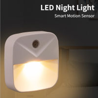 LED Night Light Wireless Light control Sensor EU US Plug Dusk-to-Dawn Night Lights For Baby Kids Bedside Bedroom Corridor Lamp