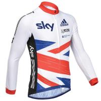 SKY แขนยาวเสื้อขี่จักรยาน-JS923 MTB Road Racing Bike สวมเสื้อผ้า Mountain Bike รถจักรยานยนต์ Jerseys ป้องกันรังสียูวี