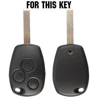 shangdjh AX Silicone Remote Key Case Cover For Renault Kangoo Scenic Megane Sandero Captur Twingo Modus For DACIA Duster Logan Sandero