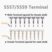 100 ชิ้น/ล็อตทองแดง CRIMP TERMINAL สำหรับขั้วต่อ 5557-R 5559-P,ขาโลหะสำหรับ 4.2 มม.5557 5559 CONNECTOR-Ciuero