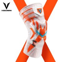 【hot】！ Veidoorn 1 Pcs Knee with Straps Protector Silicone Basketball Arthritis Joints Support