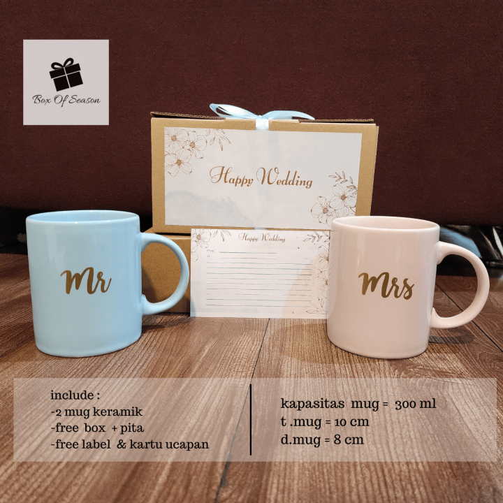 souvenir mug couple hampers kado pernikahan Lazada Indonesia
