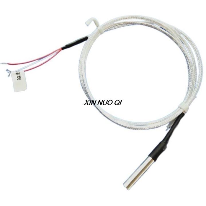 ds18b20-digital-temperature-sensor-high-temperature-high-temperature-three-wire-shielding-wire-waterproof-probe-6x50mm-probe