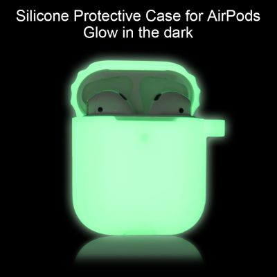 Silicone AirPods 2 1 Earphone Cases for Dark Accessories
