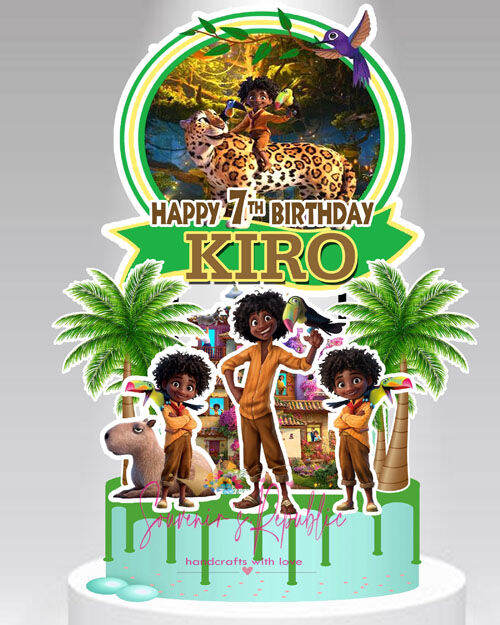 Encanto Antonio Theme Personalized Cake Topper Set Lazada PH