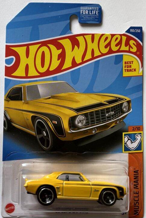 Hot Wheels - Muscle Mania - '68 Copo Camaro Yellow (16) 