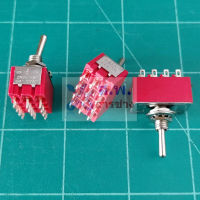 สวิทช์ โยก สลับ Miniature Toggle Switch 12 ขา 12P 2A 250V MTS-402 MTS-403 #MTS 12P (1 ตัว)