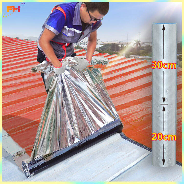 Butyl Aluminum Foil Waterproof Tape，Strong Adhesive Duct Tape Roof