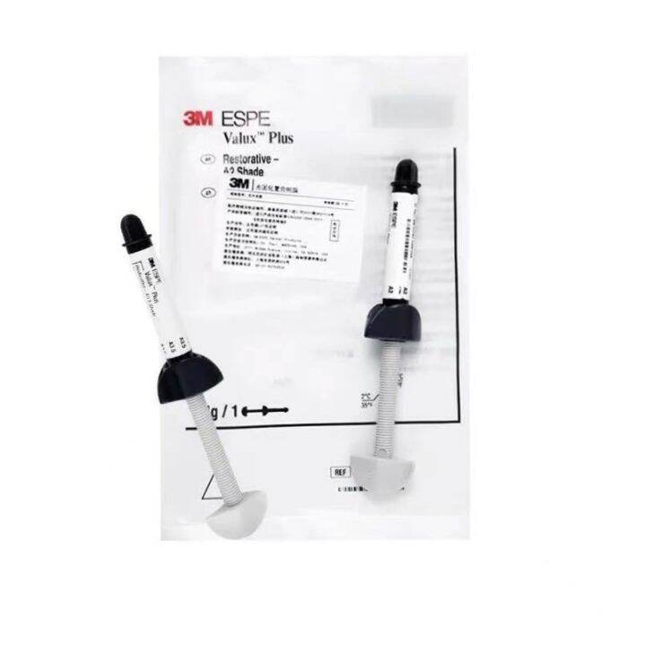 Dental Composite Light Cure Resin Valux Plux 3M ESPE A1 A2 A3 Light