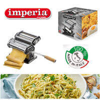 IMPERIA Pasta Machine iPasta “NERA” ( The Black model) เครื่องทำเส้นพาสต้าแบบมือหมุน(สีดำ) Pasta Maker รุ่น 119สแตนเลสเหล็กกล้าไร้สนิมชุบโครเมียม