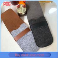 PDG ของขวัญสำหรับเด็ก กระเป๋าใส่นาฬิกา หนังสักหลาดหนัง ที่จัดระเบียบของ กระเป๋าป้องกันนาฬิกา แบบพกพาได้ ป้องกันฝุ่นปกป้อง ถุงเก็บสัมภาระ การเดินทางการเดินทาง