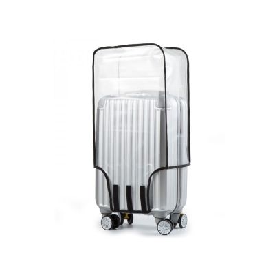 【LZ】✿❦☁  Capa de pvc transparente para bagagem reforçada à prova dágua à prova de poeira durável protetor acessórios de viagem
