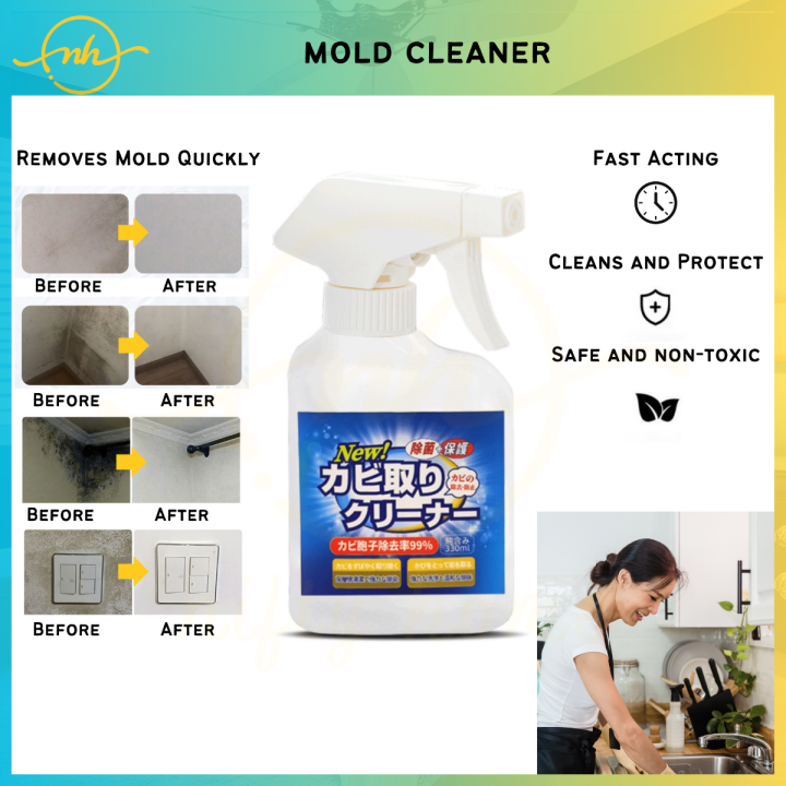 Nifty Home Mold Cleaner - Rapidly Banish Mold and Mildew! Deep Cleaning ...