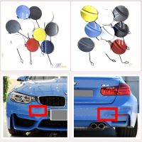 Genuine TOW COVER for 14-19 BMW M3 F80 Sedan 4-door FRONT REAR 51118063105 51128061605