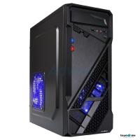 Tsunami เคสคอมพิวเตอร์  ATX Case DarkReign Aries (Black/Blue)