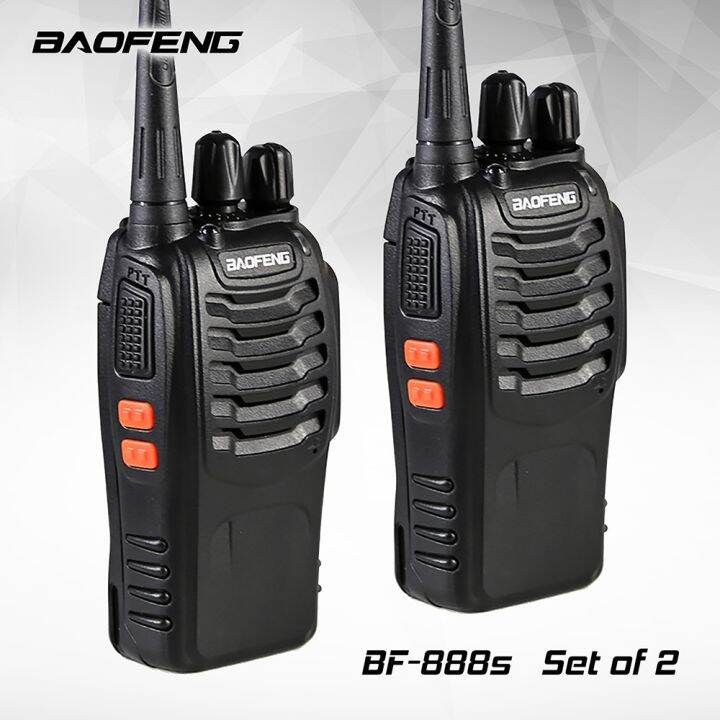 Baofeng BF 888S UHF 5W Two Way Radio Walkie Talkie Set of 2 NTC