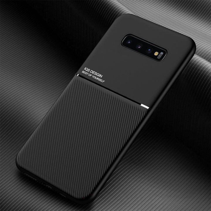 s20 fe case for samsung s 20 faith case leather texture magnetic car holder silicone covers for galaxy s20fe s21 ultra plus s21+