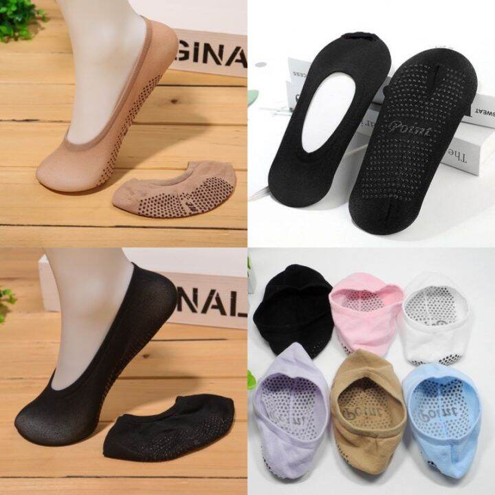 Boat socks silicone non slip invisible socks Lazada PH