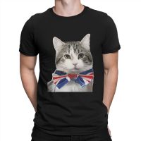 Cute English Cat Men Tshirt Larry Everybody Loved Them Chief Mousecatcher Crewneck Short Sleeve T Shirt Humor 【Size S-4XL-5XL-6XL】