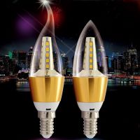 [HOT QQZIWWUJJWG 104] หลอดไฟ Led E27 14 220V Led แสงเทียนในร่ม E ข้าวโพดโคมไฟ5W 7W 9W Ampoule G4/G9ในครัวเรือน Moonlight โคมระย้า