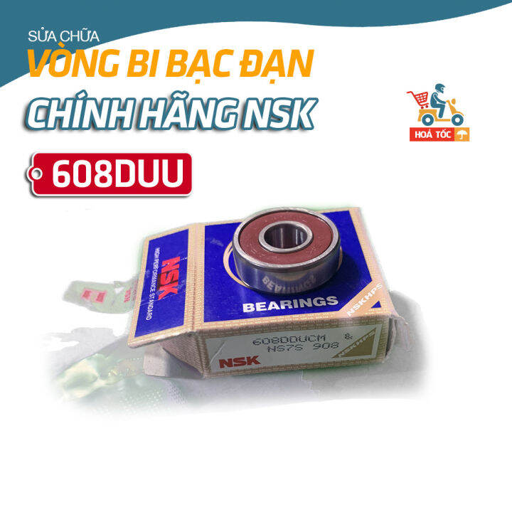 Vòng Bi Bạc đạn 608 NSK Chính Hãng NHẬT BẢN 608z 608DDU Chất Lượng ...