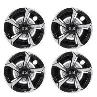 4Pcs 8Inch Golf Cart Wheel Cover 5 Spoke Design Hub Cap for Club Car EZGO Yamaha