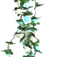 【hot】﹍✲  Garland Fake Vine Artificial Flowers Hanging Basket