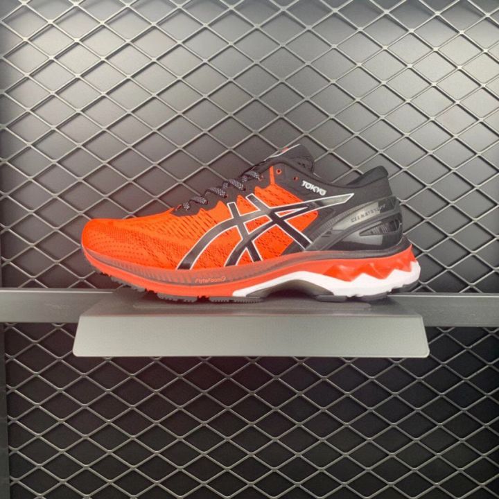 2023-asics-รองเท้าวิ่งแบบมืออาชีพรองเท้าบุรุษ-gel-kayano-27รองเท้ากีฬา-k27มั่นคงรองเท้าบุรุษรองเท้าผู้หญิง