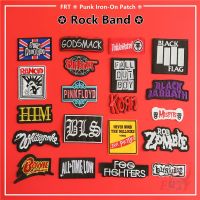 ☸ Rock Band Collection - Series 01 Iron-on Patch ☸ 1Pc DIY Sew on Iron on Badges Patches 5211028๑