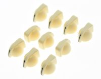 KR- 10x Cream Guitar AMP Amplifier Knobs Effect Pedal Mini Chicken Head Knobs