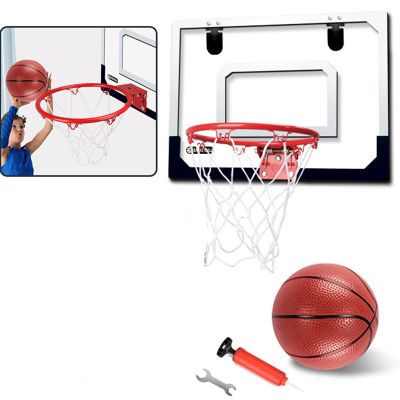 Mini Basketball Hoop Non Perforated Wall Mounted ChildrenS Basketball Rack with Ball for Kids Adults Bedroom Basketball Hoop Office Mini Hoop