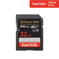 SanDisk Extreme Pro SDHC, SDXXO 32GB, U3, C10, V30, UHS-I, 100MB/s R, 90MB/s W, 4x6, Lifetime Limited ( SDSDXXO-032G-GN4IN ) ( เมมโมรี่การ์ด เอสดีการ์ด )