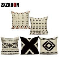 hot！【DT】◇✉  Throw Pillows Colorful Mandala Boho Polyester Cushion Cover Capa De Almofadas