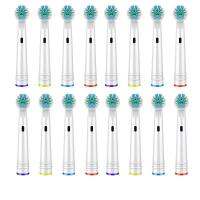 R 16Xreplacement Brush Heads For Oral-B Electric Toothbrush Fit Advance Power/Pro Health/Triumph/3D Excel/Vitality Precision Clean