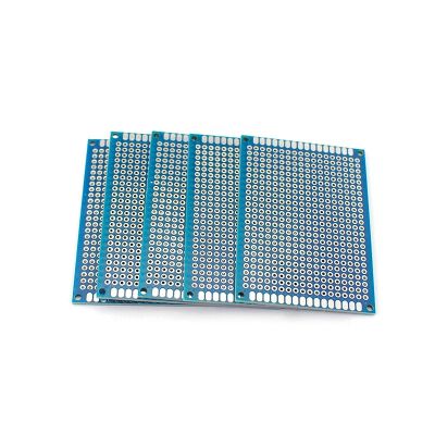 5pcs 5x7cm 5x7 Double Sided Copper Plate PCB Prototype Board Blue PCB Universal Circuit Board Diy kit
